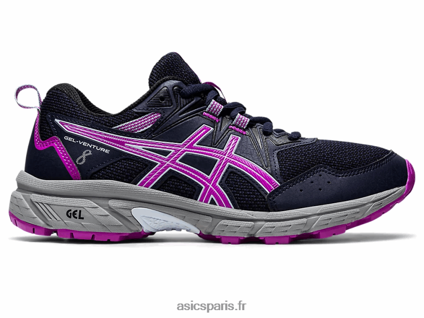 enfants Asics école primaire gel-venture 8 BXL8B24376 minuit/orchidée