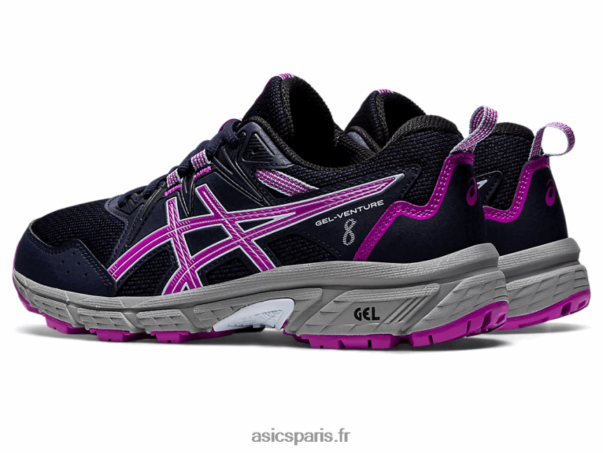 enfants Asics école primaire gel-venture 8 BXL8B24376 minuit/orchidée