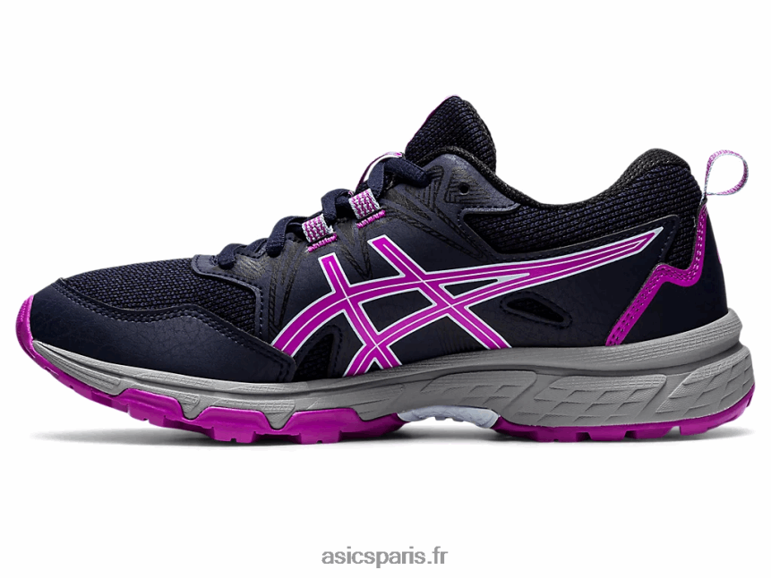 enfants Asics école primaire gel-venture 8 BXL8B24376 minuit/orchidée