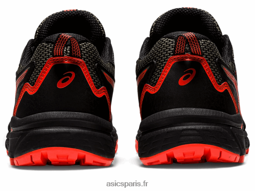 enfants Asics école primaire gel-venture 8 BXL8B24389 tomate noire/cerise