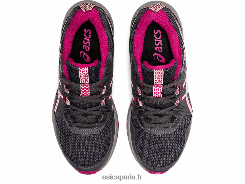 enfants Asics école primaire gel-venture 8 BXL8B24424 gris porteur/brise