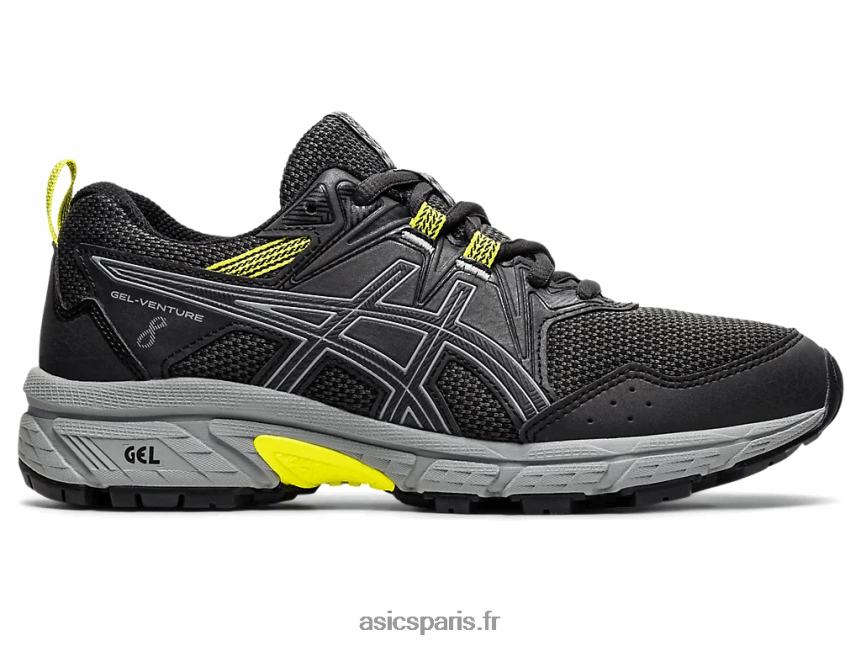 enfants Asics école primaire gel-venture 8 BXL8B24495 gris graphite
