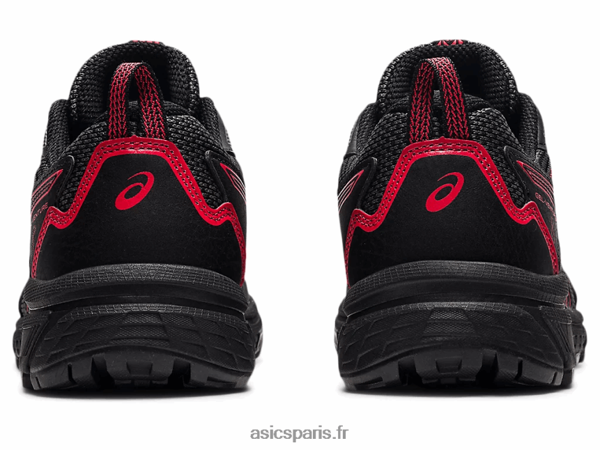 enfants Asics école primaire gel-venture 8 BXL8B24508 noir/rouge électrique
