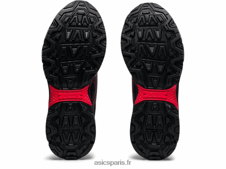 enfants Asics école primaire gel-venture 8 BXL8B24508 noir/rouge électrique