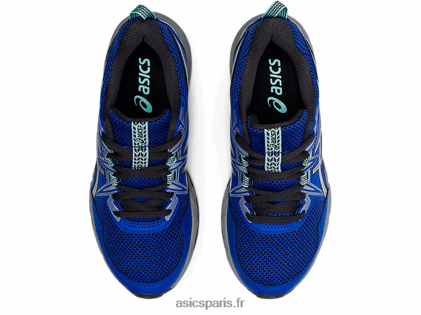 enfants Asics école primaire gel-venture 8 BXL8B24509 bleu lapis lazuli/argent pur