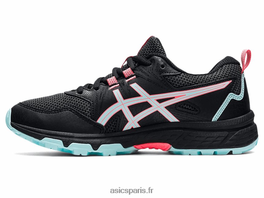enfants Asics école primaire gel-venture 8 BXL8B24510 noir/bleu clair