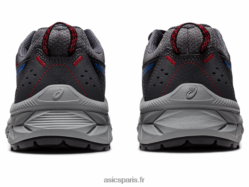 enfants Asics école primaire gel-venture 9 BXL8B24216 gris porteur/bleu thon