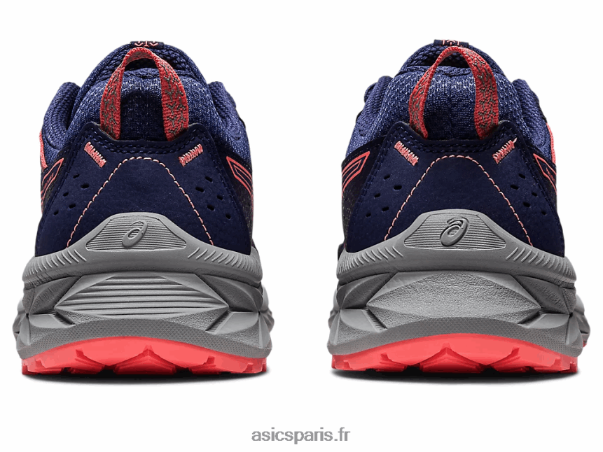 enfants Asics école primaire gel-venture 9 BXL8B24220 bleu indigo/papaye