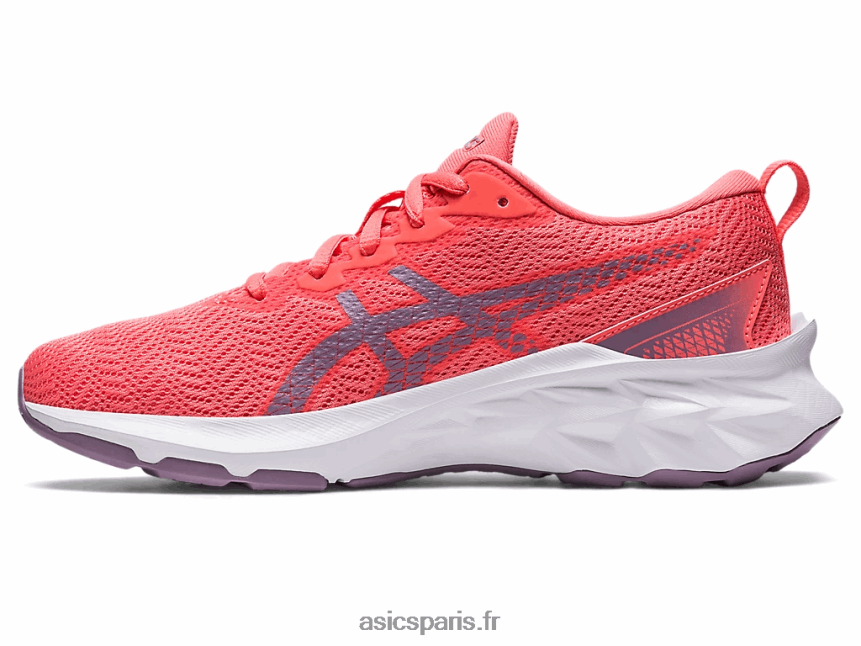 enfants Asics école primaire novablast 2 BXL8B24285 papaye/violette crépusculaire