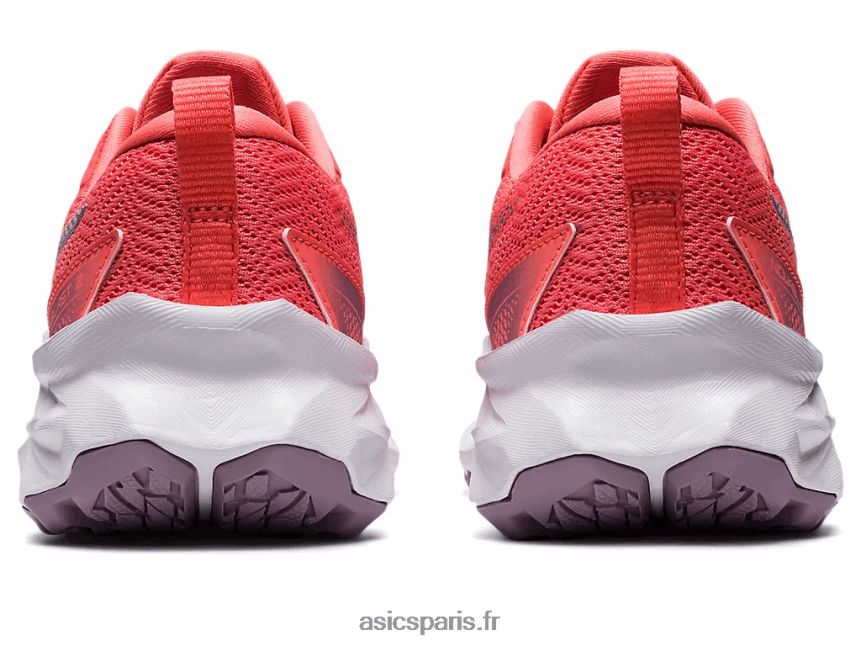 enfants Asics école primaire novablast 2 BXL8B24285 papaye/violette crépusculaire