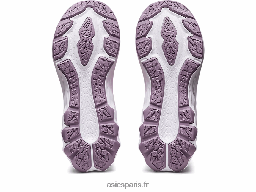 enfants Asics école primaire novablast 2 BXL8B24285 papaye/violette crépusculaire