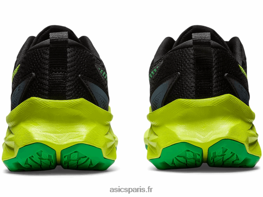 enfants Asics école primaire novablast 2 BXL8B24309 noir/zeste de citron vert