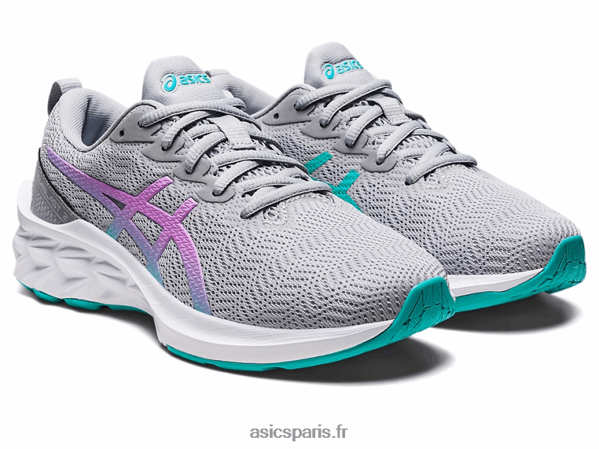 enfants Asics école primaire novablast 2 BXL8B24427 gris piémont/lumière lavande
