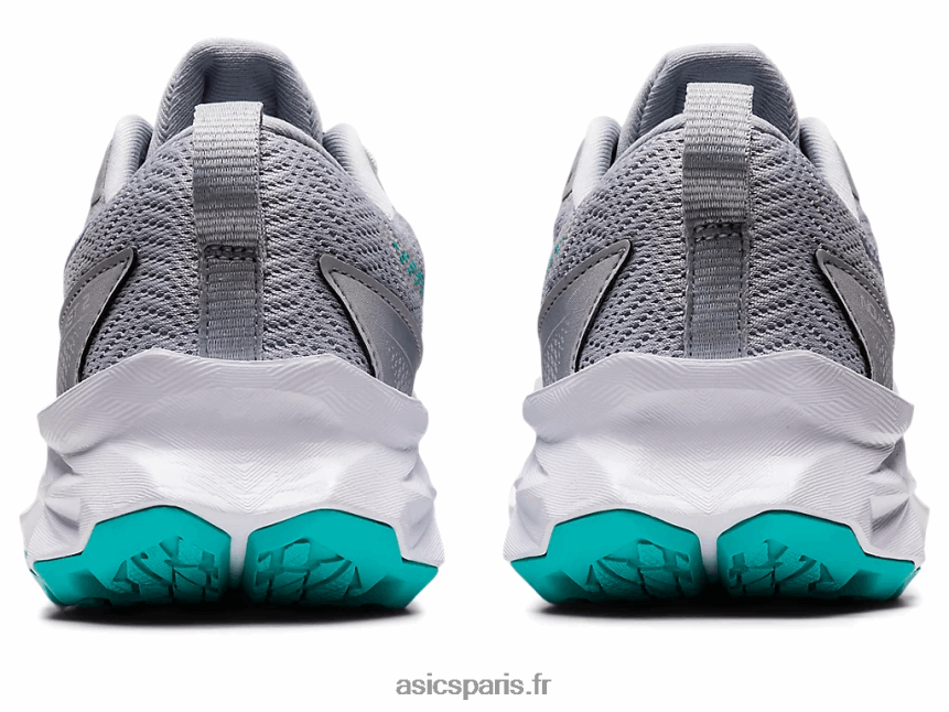 enfants Asics école primaire novablast 2 BXL8B24427 gris piémont/lumière lavande