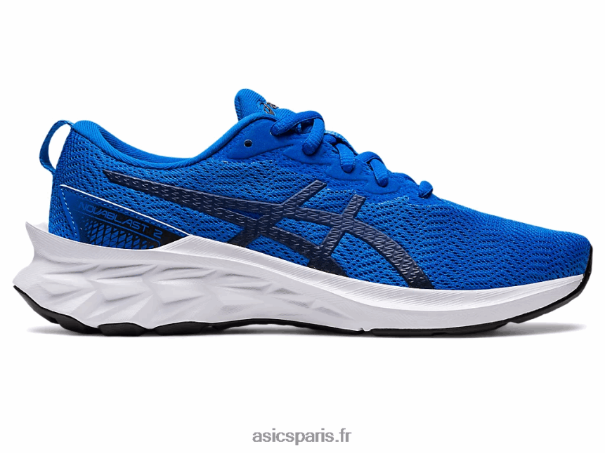 enfants Asics école primaire novablast 2 BXL8B24433 bleu électrique/océan profond