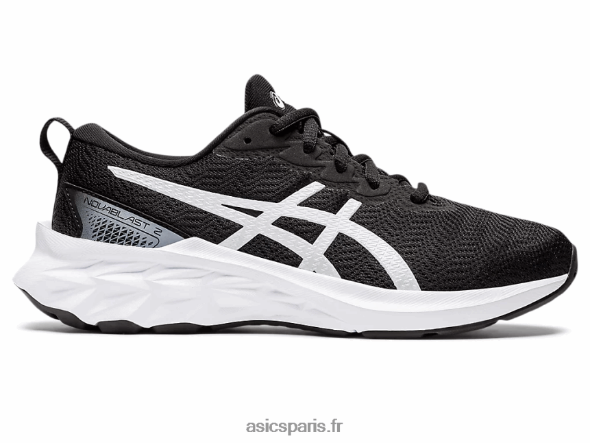 enfants Asics école primaire novablast 2 BXL8B24473 noir blanc