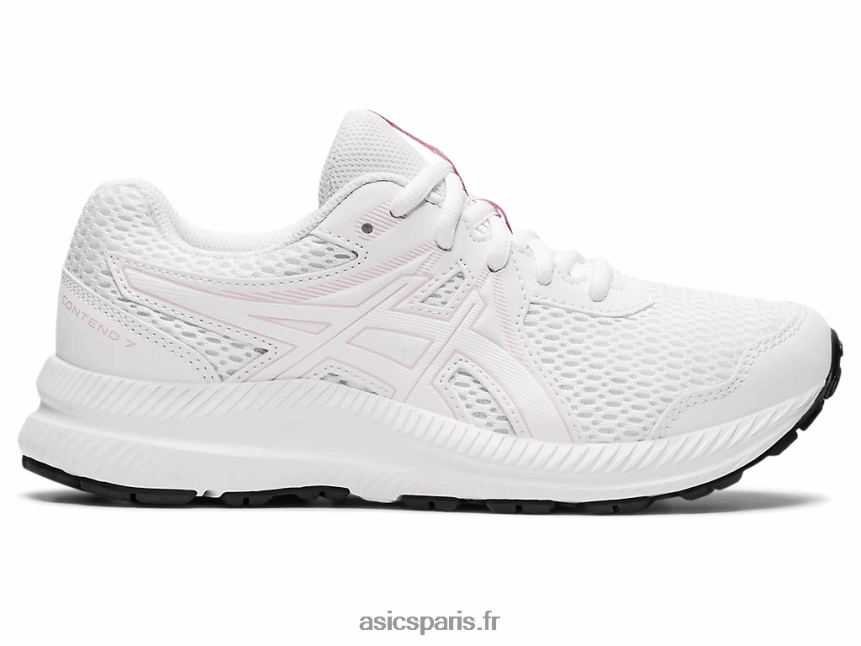 enfants Asics contester l'école primaire 7 BXL8B24472 blanc/à peine rose