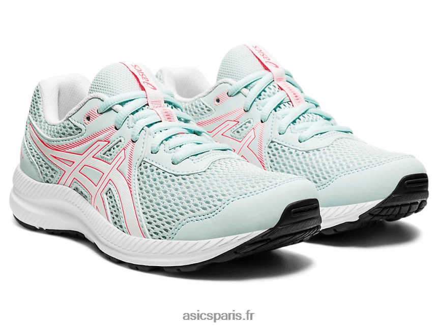 enfants Asics contester l\'école primaire 7 BXL8B24548 ange aqua/blanc
