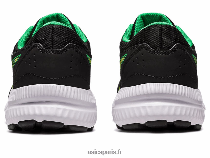 enfants Asics contester l\'école primaire 8 BXL8B24246 noir/zeste de citron vert