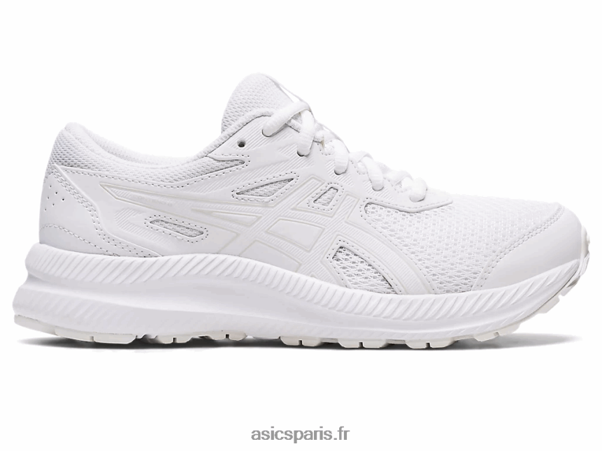enfants Asics contester l'école primaire 8 BXL8B24332 blanc