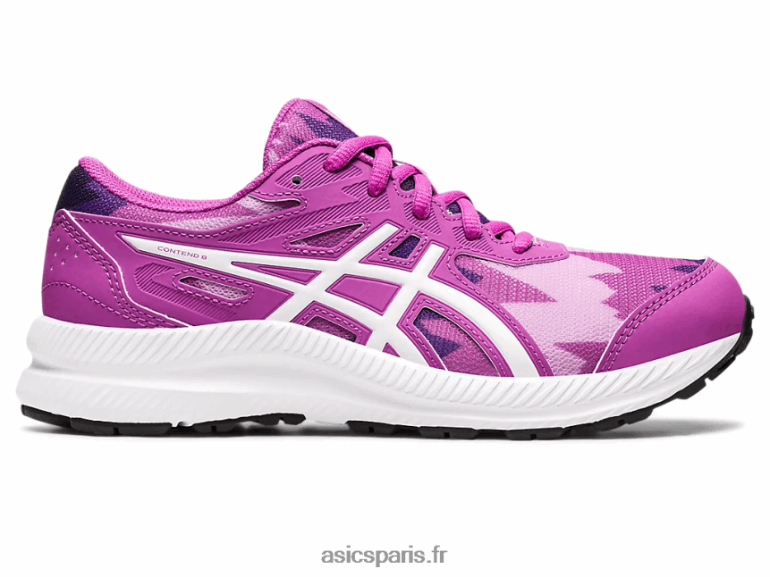 enfants Asics contester l'école primaire 8 BXL8B24348 orchidée/blanc