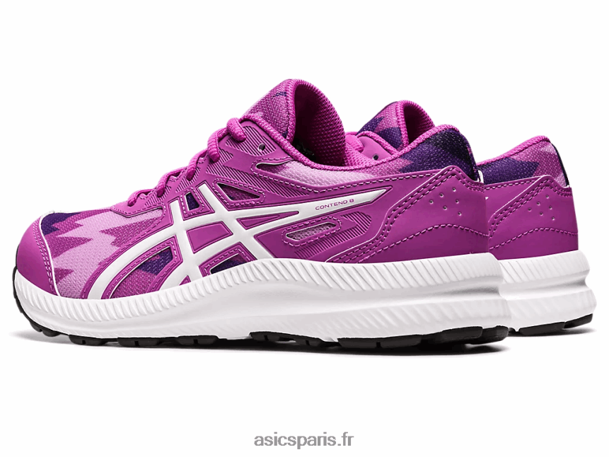 enfants Asics contester l\'école primaire 8 BXL8B24348 orchidée/blanc