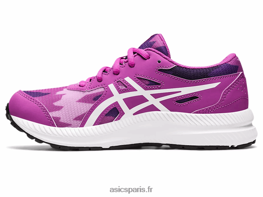 enfants Asics contester l\'école primaire 8 BXL8B24348 orchidée/blanc