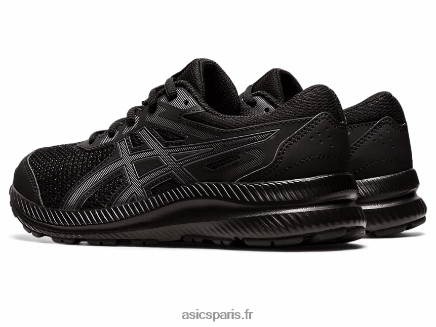 enfants Asics contester l\'école primaire 8 BXL8B24402 noir/gris porteur
