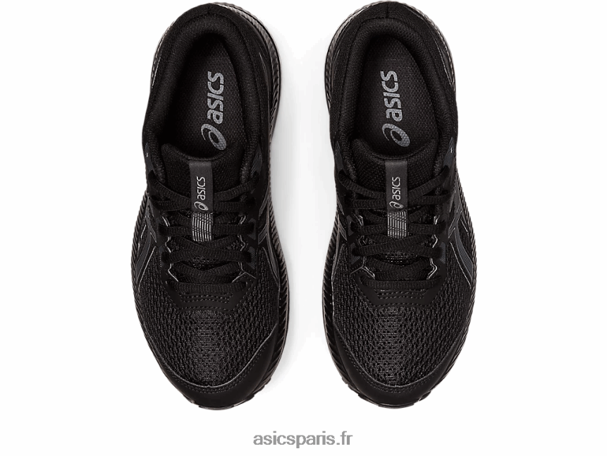 enfants Asics contester l\'école primaire 8 BXL8B24402 noir/gris porteur