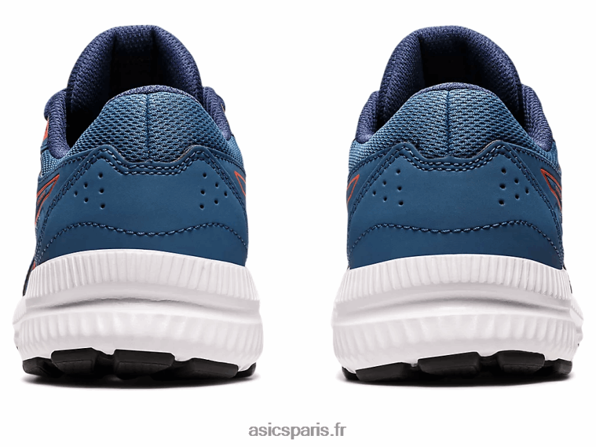 enfants Asics contester l\'école primaire 8 BXL8B24409 azur/tomate cerise