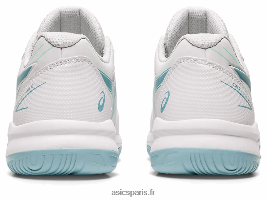 enfants Asics gel-game 8 école primaire BXL8B24408 blanc/bleu fumé