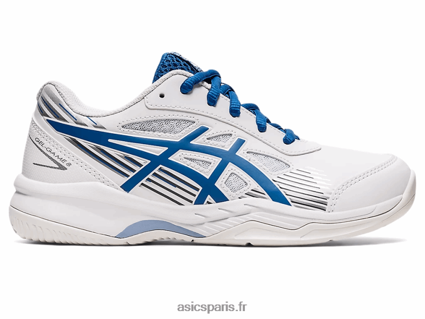 enfants Asics gel-game 8 école primaire BXL8B24429 route blanche / lac