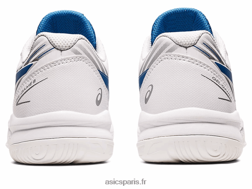 enfants Asics gel-game 8 école primaire BXL8B24429 route blanche / lac
