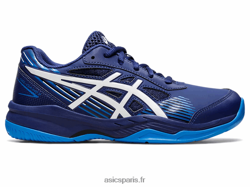 enfants Asics gel-game 8 école primaire BXL8B24435 bleu marine/blanc