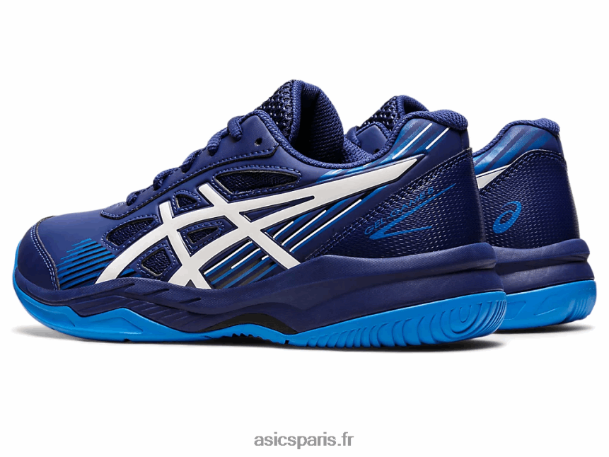 enfants Asics gel-game 8 école primaire BXL8B24435 bleu marine/blanc