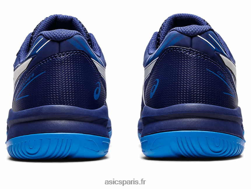 enfants Asics gel-game 8 école primaire BXL8B24435 bleu marine/blanc