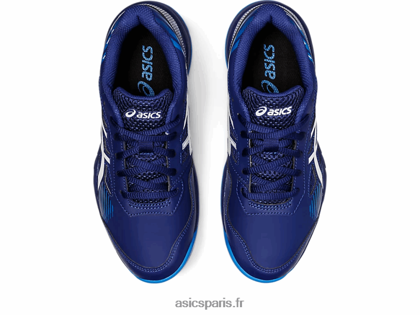 enfants Asics gel-game 8 école primaire BXL8B24435 bleu marine/blanc