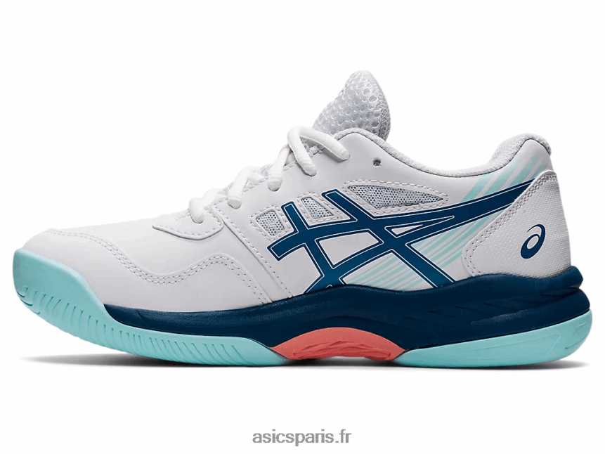 enfants Asics gel-game 8 école primaire BXL8B24492 blanc/indigo clair