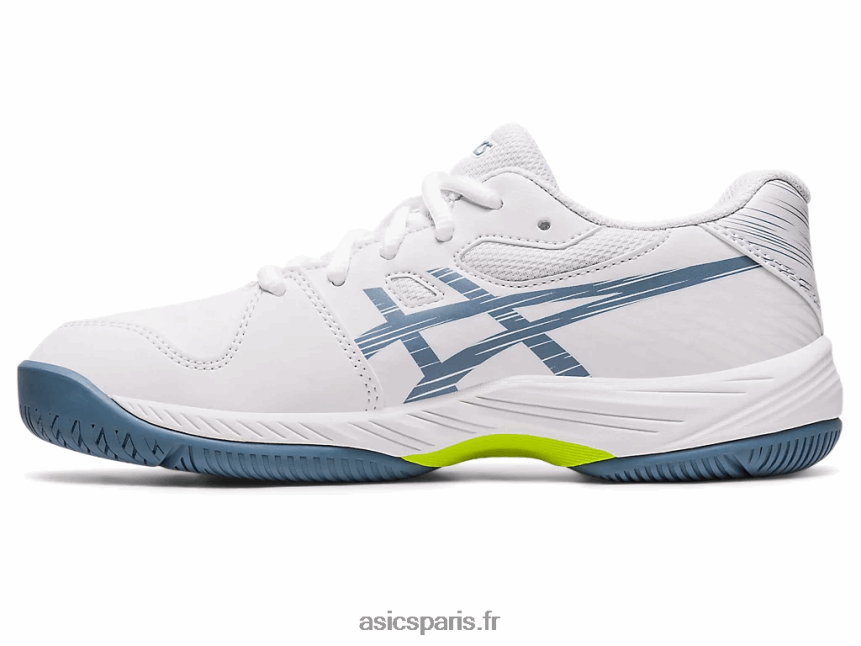 enfants Asics gel-game 9 école primaire BXL8B24267 blanc/bleu acier