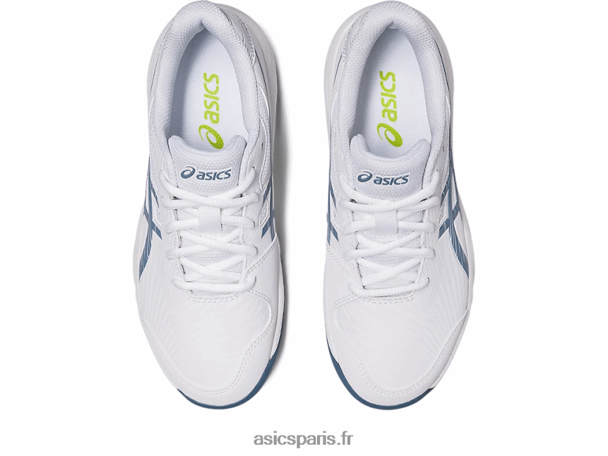 enfants Asics gel-game 9 école primaire BXL8B24267 blanc/bleu acier