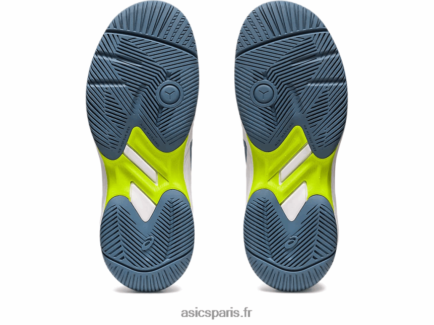 enfants Asics gel-game 9 école primaire BXL8B24267 blanc/bleu acier