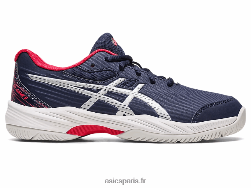 enfants Asics gel-game 9 école primaire BXL8B24273 minuit/argent pur