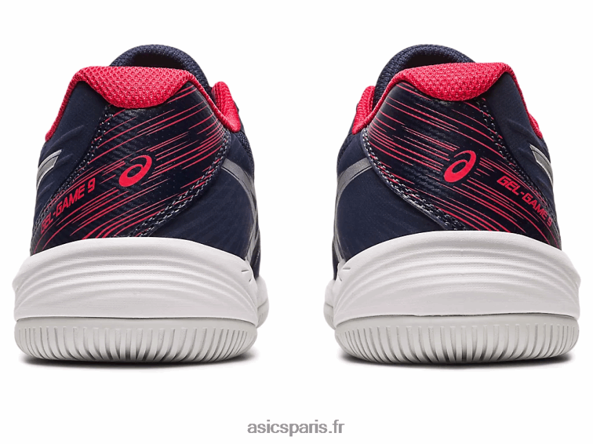 enfants Asics gel-game 9 école primaire BXL8B24273 minuit/argent pur