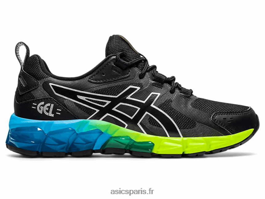 enfants Asics gel quantique 180 6 école primaire BXL8B24315 noir/bleu aizuri