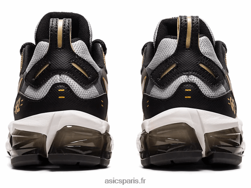 enfants Asics gel quantique 180 6 école primaire BXL8B24321 gris piémont/noir