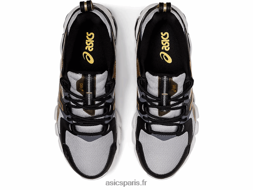 enfants Asics gel quantique 180 6 école primaire BXL8B24321 gris piémont/noir