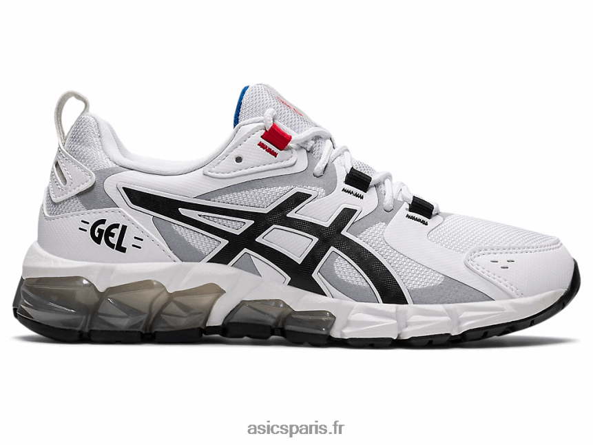 enfants Asics gel quantique 180 6 école primaire BXL8B24422 blanc noir