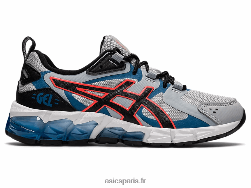 enfants Asics gel quantique 180 6 école primaire BXL8B24442 gris glacier/noir