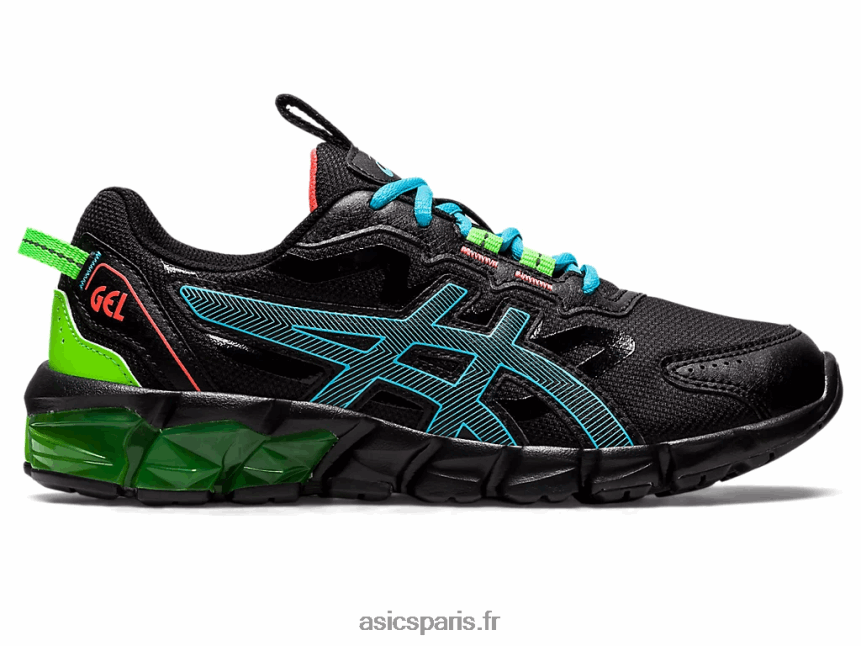 enfants Asics gel-quantique 90 3 école primaire BXL8B24373 noir/aquarium