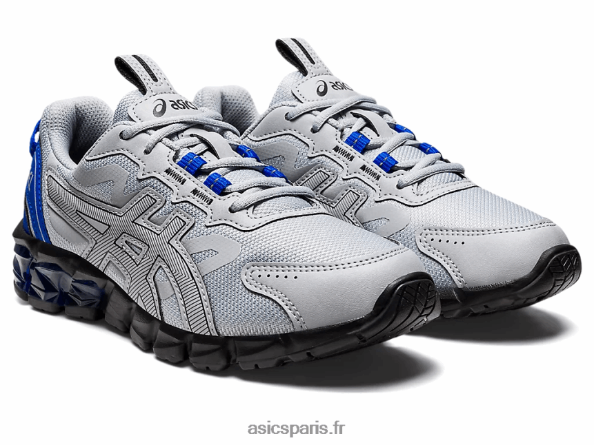 enfants Asics gel-quantique 90 3 école primaire BXL8B2911 gris piémont/noir
